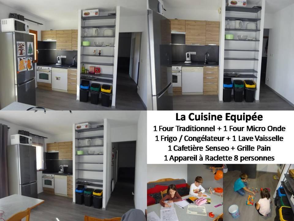 Appartement 8-10 Personnes Superdevoluy Hautes Alpes Rez De Chaussee Vue Panoramique 3 Chambres Ле-Деволюи Экстерьер фото